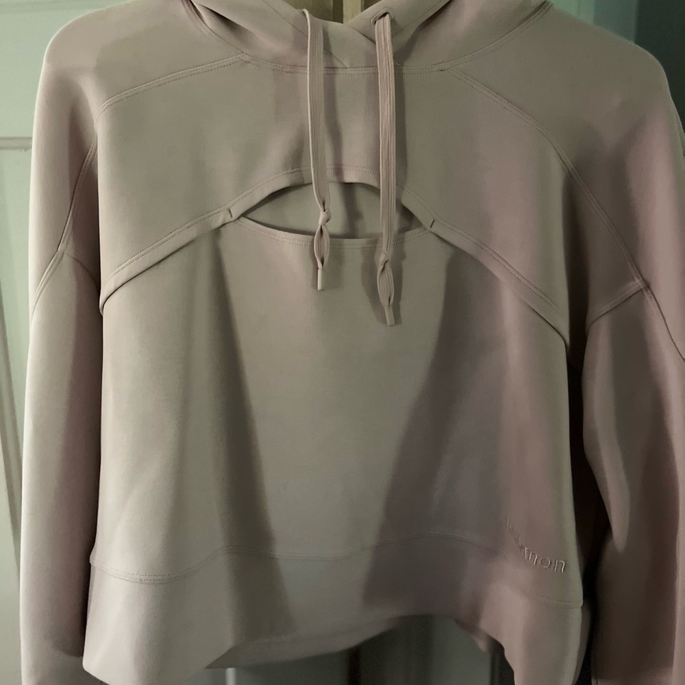Lululemon Athletica Blush Pink Get Centred Hoodie